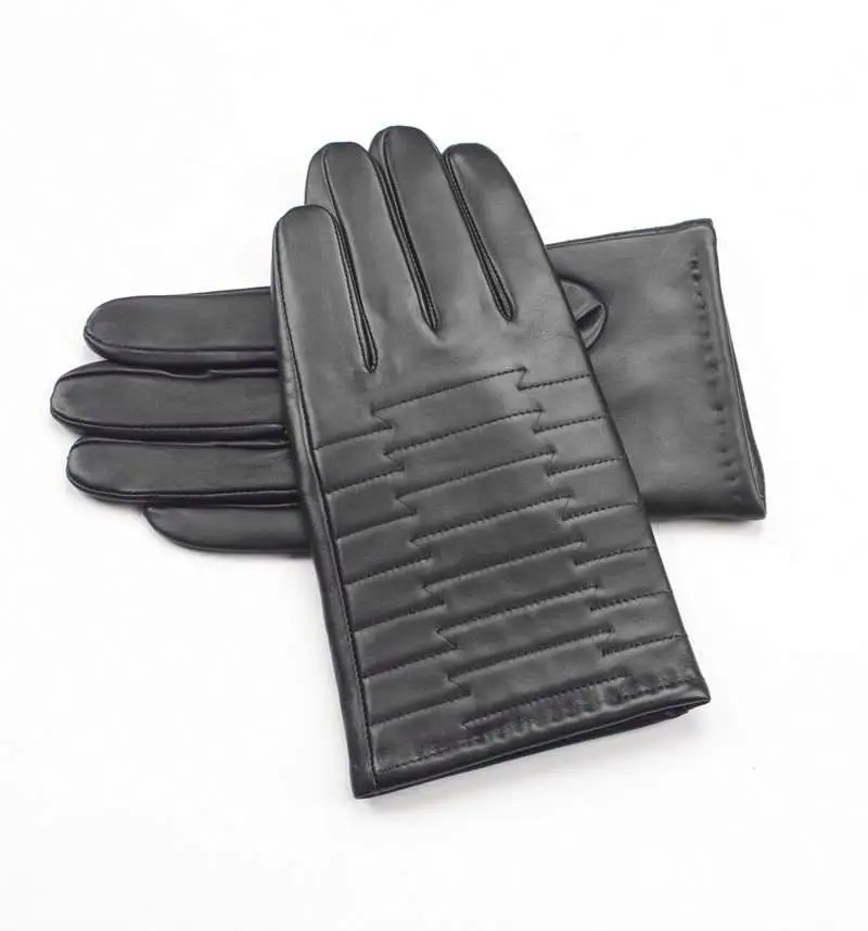 Professional factory directly supply genuine leather gloves winter fashion