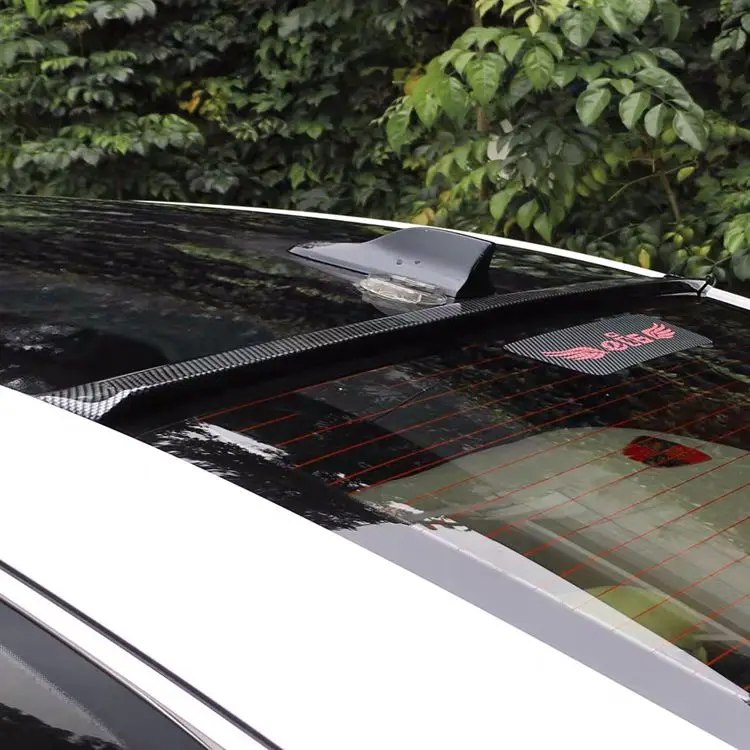 
Carbon fiber rear spoiler boot tall wings trunk body kits spoiler for rear wing spoiler extension 