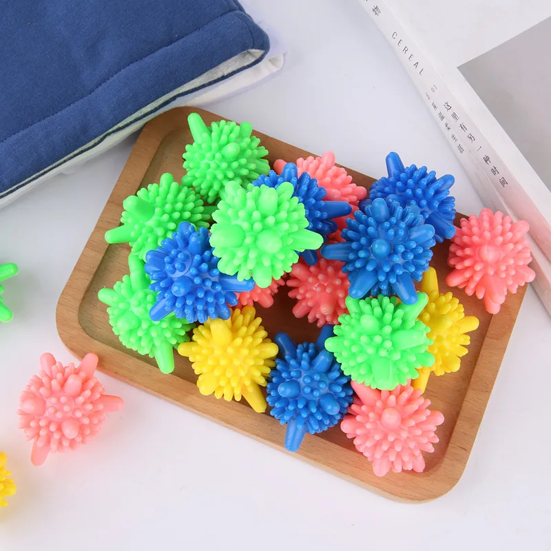 Washer Balls,Reusable Tangle-Free Eco-Friendly Laundry Scrubbing Balls,Solid Colorful Laundry Wash Balls Enhance Cleaning Power