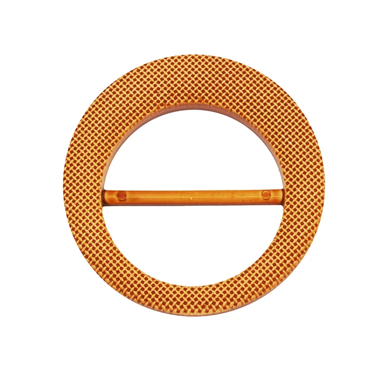 new style custom wholesale O ring plastic dots prong belt buckle