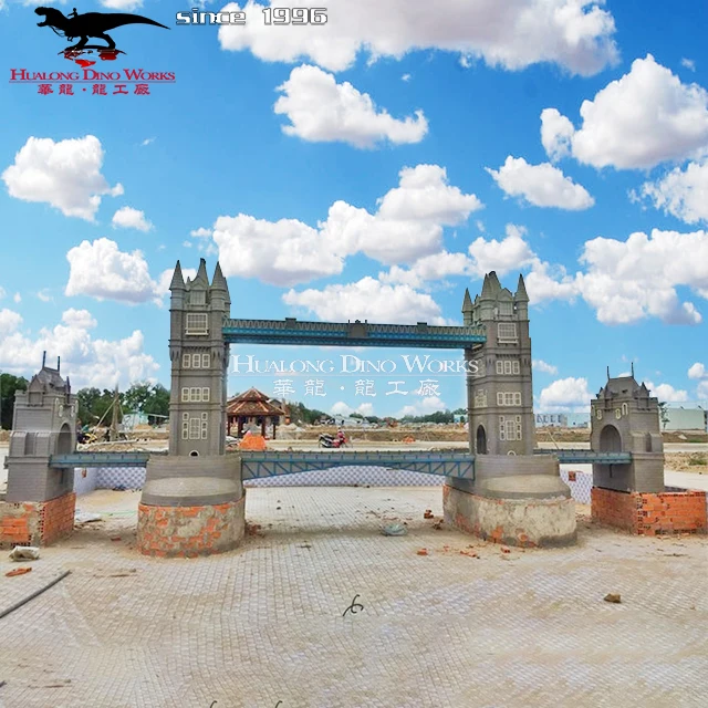 Outdoor Theme Park Decoration Waterproof Miniature Landscape