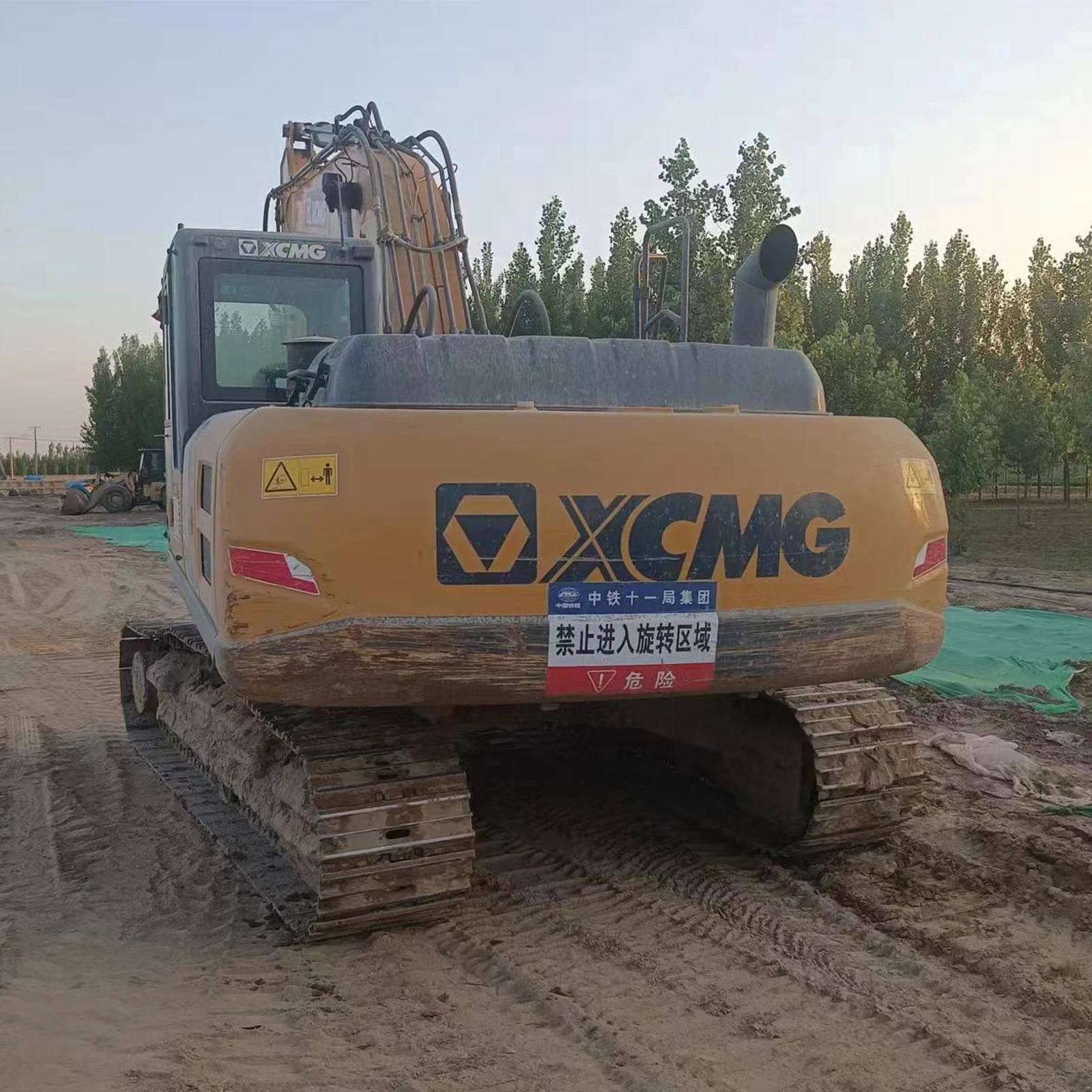 China Brand 2021 Manufactured Used Excavator 20 Ton Hydraulic Crawler Excav Used