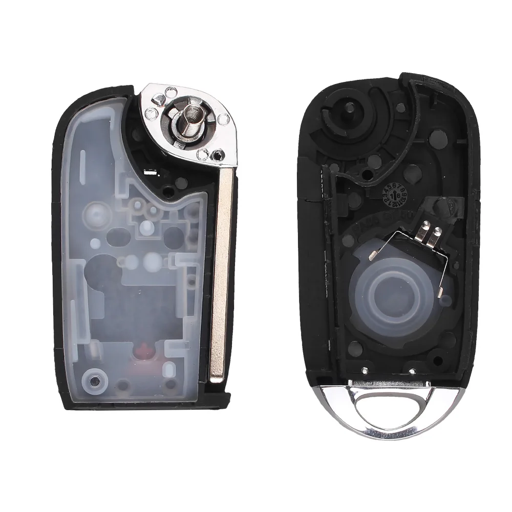 KEYYOU 4 Buttons Folding Flid Remote Car Key Shell Case For Chevrolet Camaro Cruze Sonic 2012-2013 Spark 2013 Equinox 2010-2013