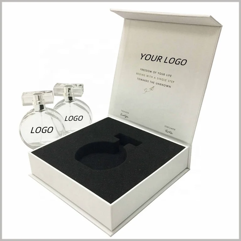 Oem Luxury Paper Gift Box Oud Perfume Oil Magnetic Black Box Perfume Arrar Oil Bottle Packaging Box 3ml 5ml