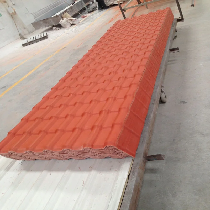 Pvc ASA spanish roof sheet factory waterproof sheets manufacturer plastic roofing sheets home china pvc roof tile