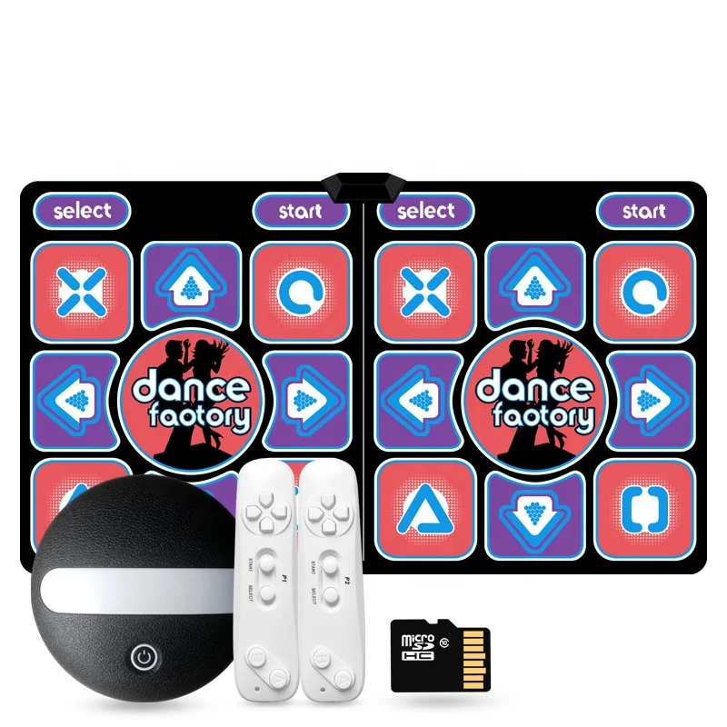 
USB PVC Dance Mat Video Dance Pad Dancing Mat for PC Laptop Video Built-in Games single player 