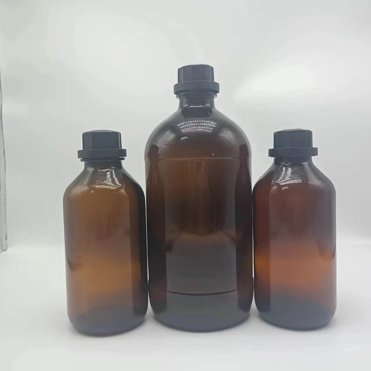 Homay Packaging 500ml 630ml  2.5L chemical reagent glass bottle