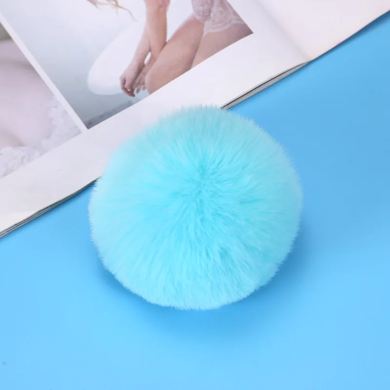 CHEAP Puffball Pom Pom Fur Ball for bag cloth keychain pendant charms