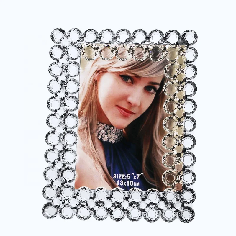 Новая роскошная декоративная фоторамка для дома с кристаллами