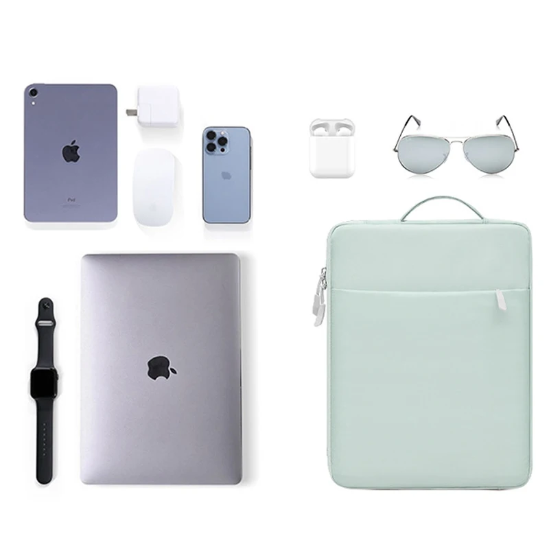 New Design Shockproof Protective Notebook Case Oxford Multifunctional Blue laptop sleeve case