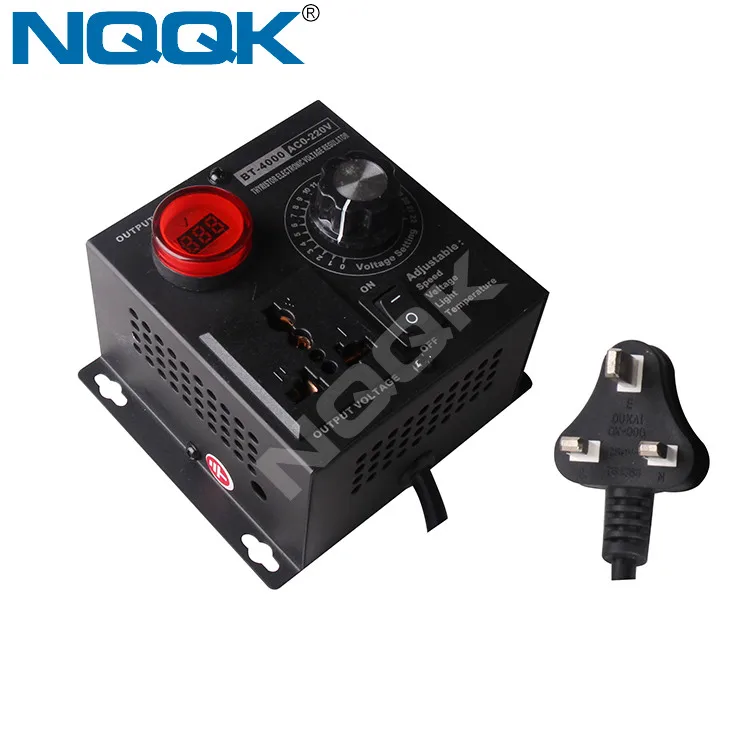 4000 W Отрегулируйте цифровой тиристорный SCR AC электронный регулятор