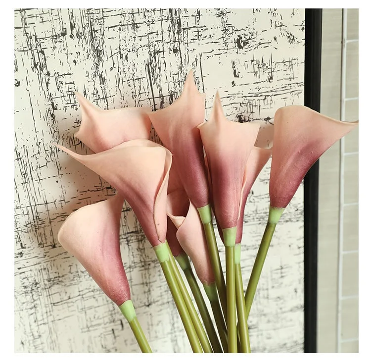 OurWarm high quality giglio di Lirio de cala simulation flores Lily Lys artificiales Calla