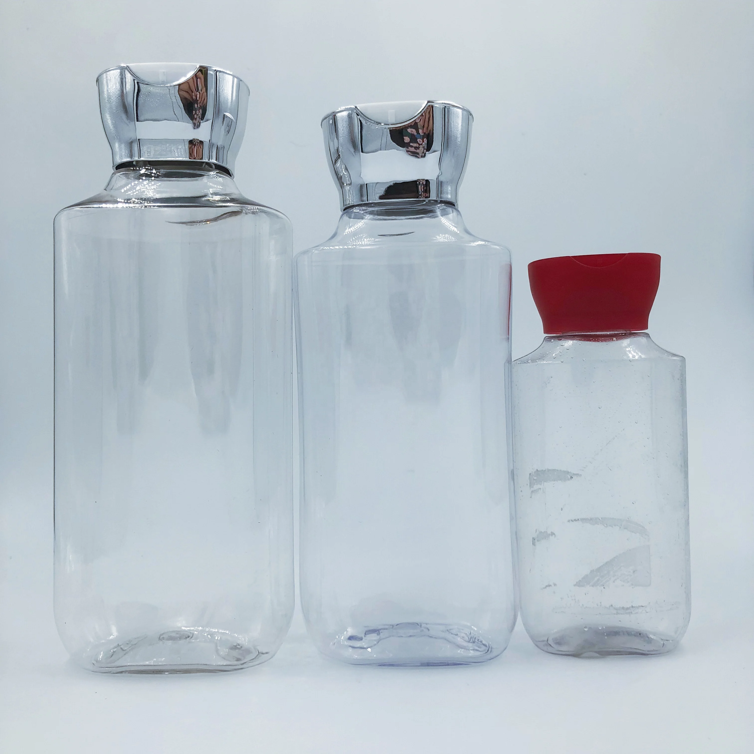 Vanjoin biodegradable cosmetic bottles 236ml 295ml shampoo pump body lotion bottle  plastic bottles with aluminium cap