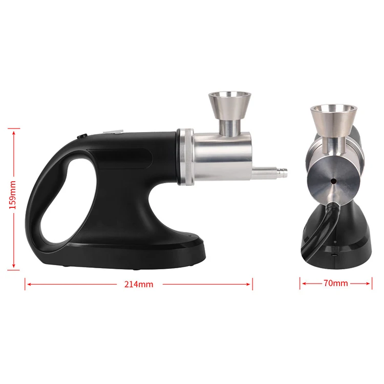 Infuser Smoker Kit Cocktail Whiskey Smoker Kit Old Fashioned Bourbon with 4 Flavored Smoking Wood Chips