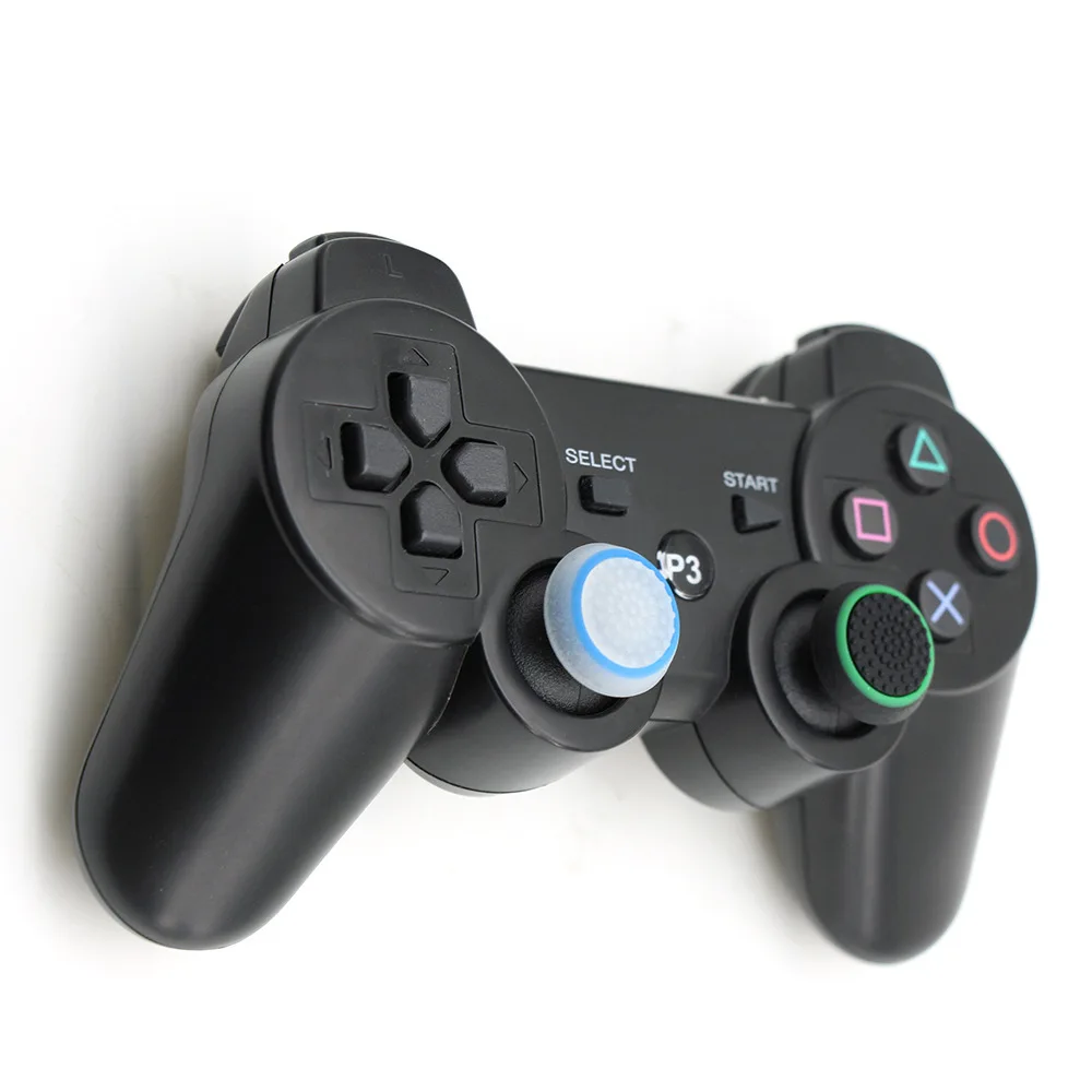 Для playstation 5 ps5 контроллер резиновый силиконовый чехол-бампер с световой крышка джойстика для большого пальца ручки крышки