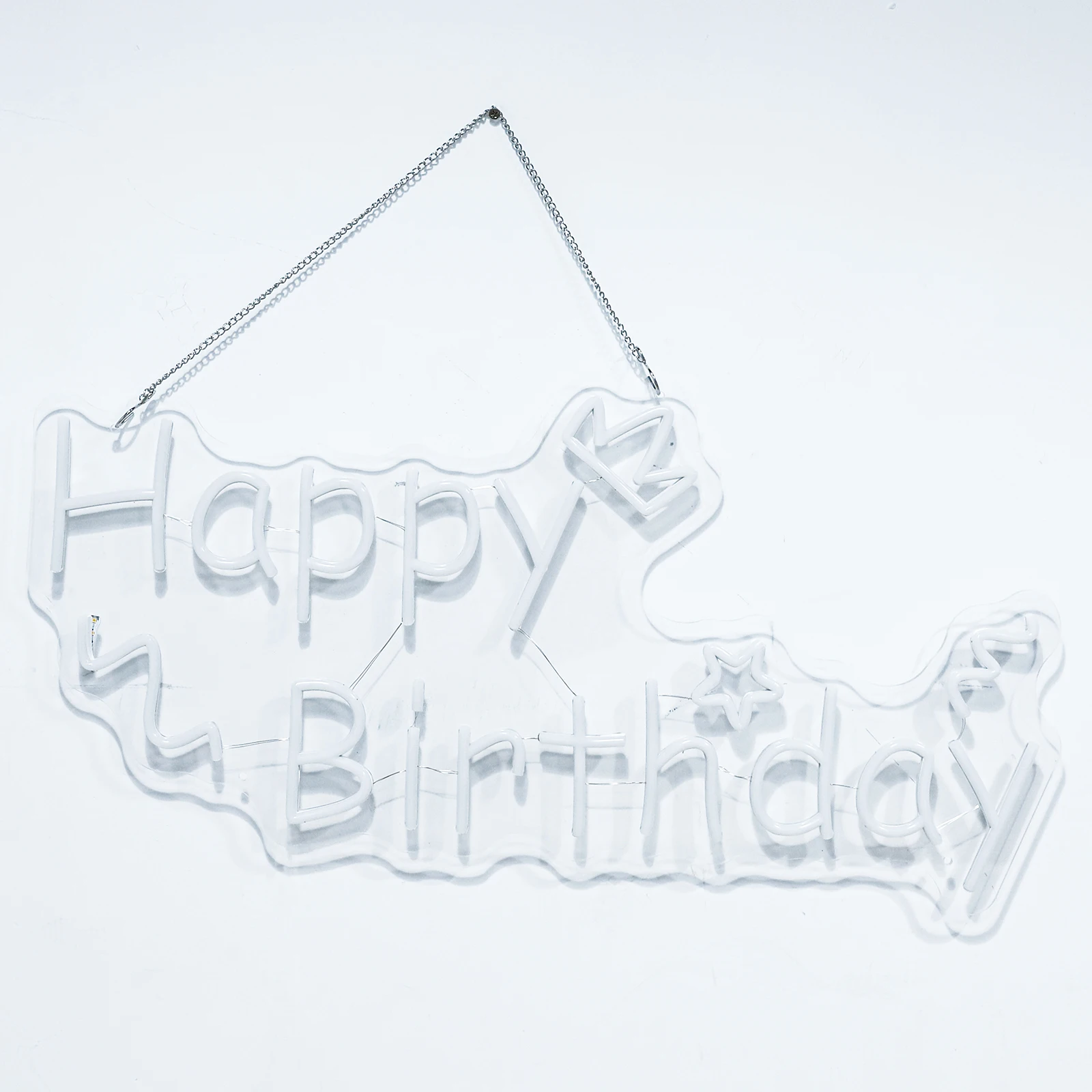 OEM happy birthday custom led neon lights sign romantic neon light celebrate