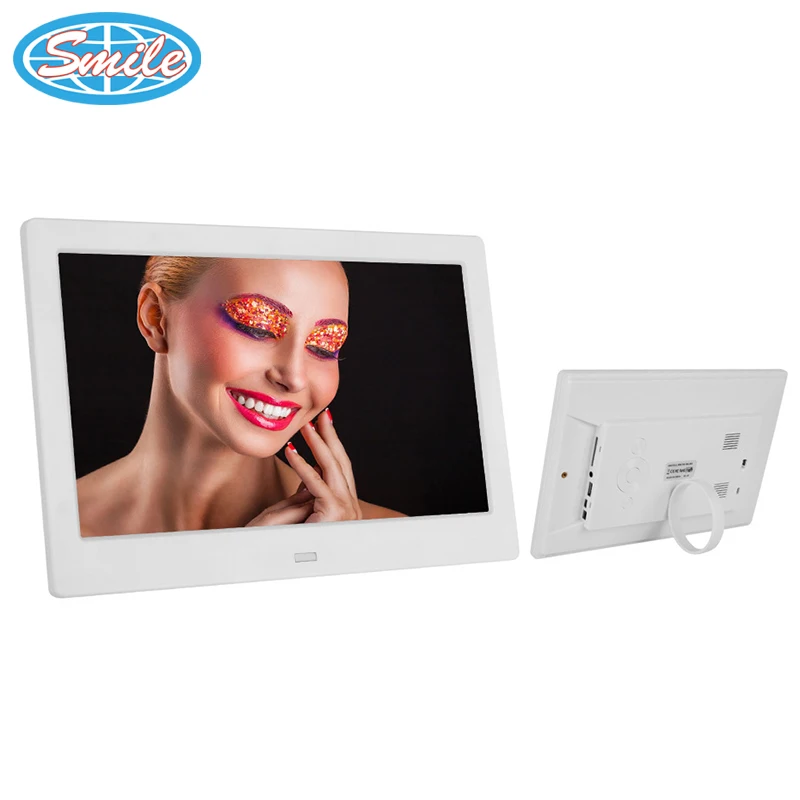 10 Inch Hd Digital Photo Frame,High Resolution,Large Storage Lcd Displays Video Player Advertisement Display Machine