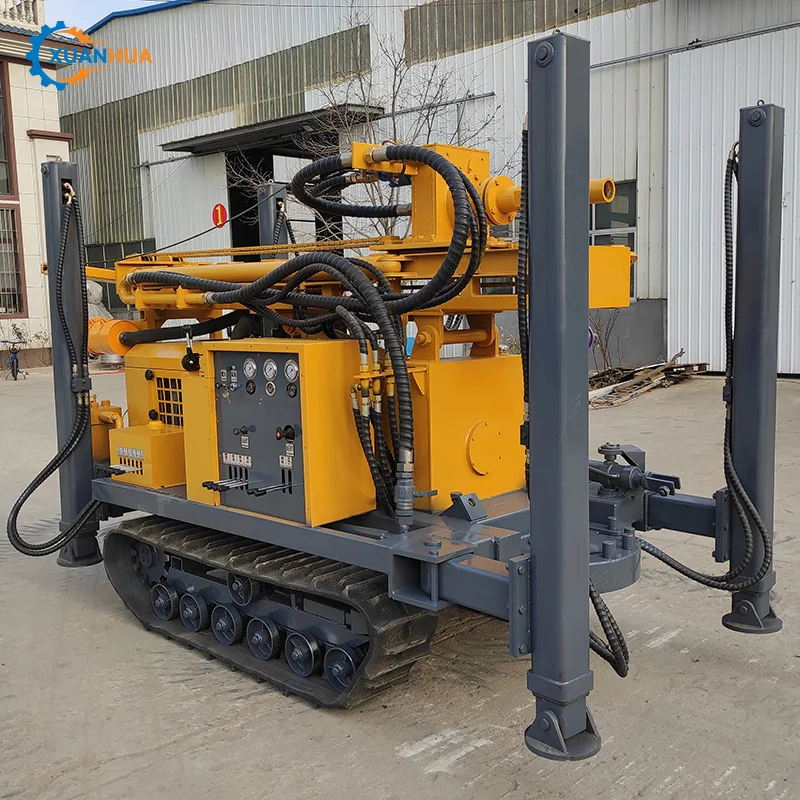 Factory Price Water Well Drilling Machine Rotary Crawler Air DTH Water Well Drilling Rig Machine