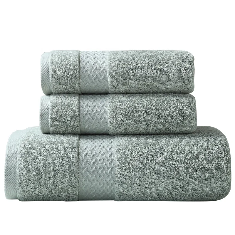 Super Soft Face Towel Hotel Luxury Towel Sets White China Kairong Supplier