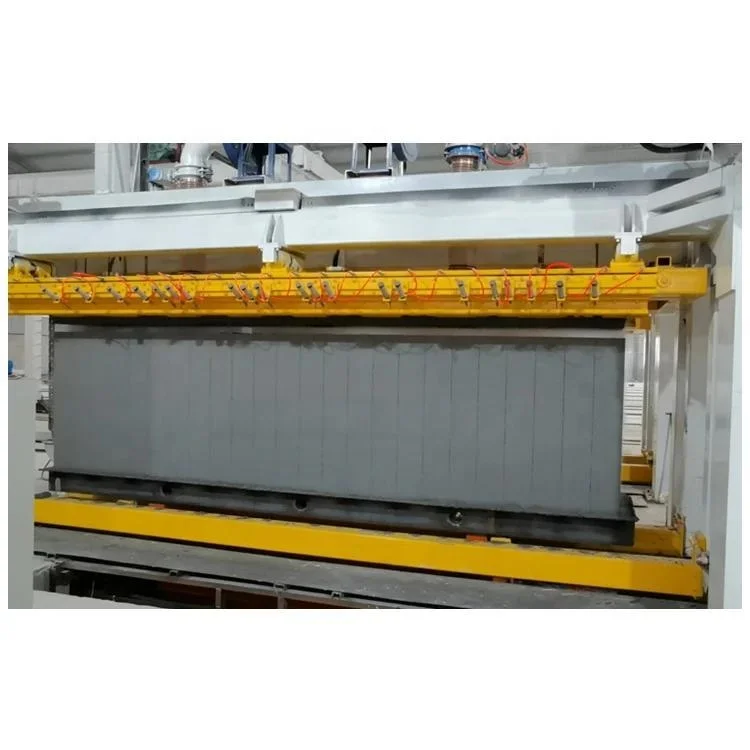Automatic 300m3 Sand AAC Block Plant New PLC Lighwieght ALC Gas Block Line for Building Construction Foam Concrete Block