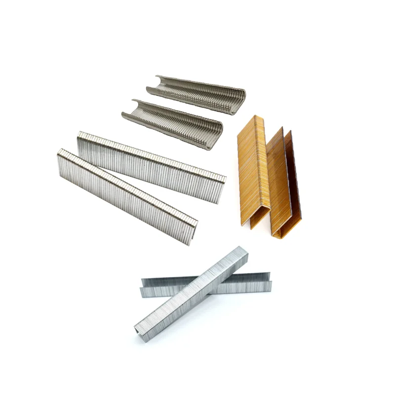 f15 f20 f30 f40,  f50 galvanized steel f series staple straight nails furniture staple wire Brad nails u staple t nails/