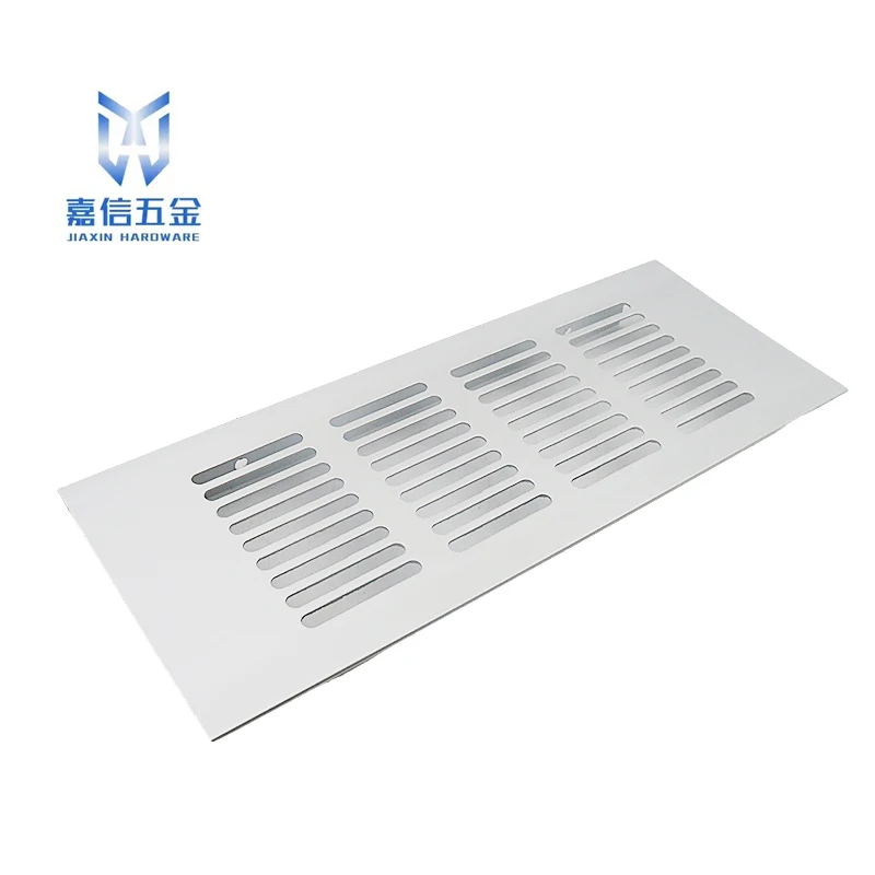 JIAXIN Rectangular Ventilation Grills Aluminum Air Ventilation Grilles for Kitchen Cabinets and Wardrobes