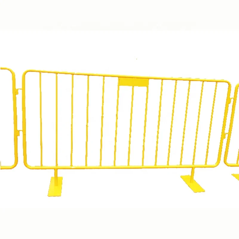 Galvanized & Powder Coated steel wire Mobile portable temporary fence