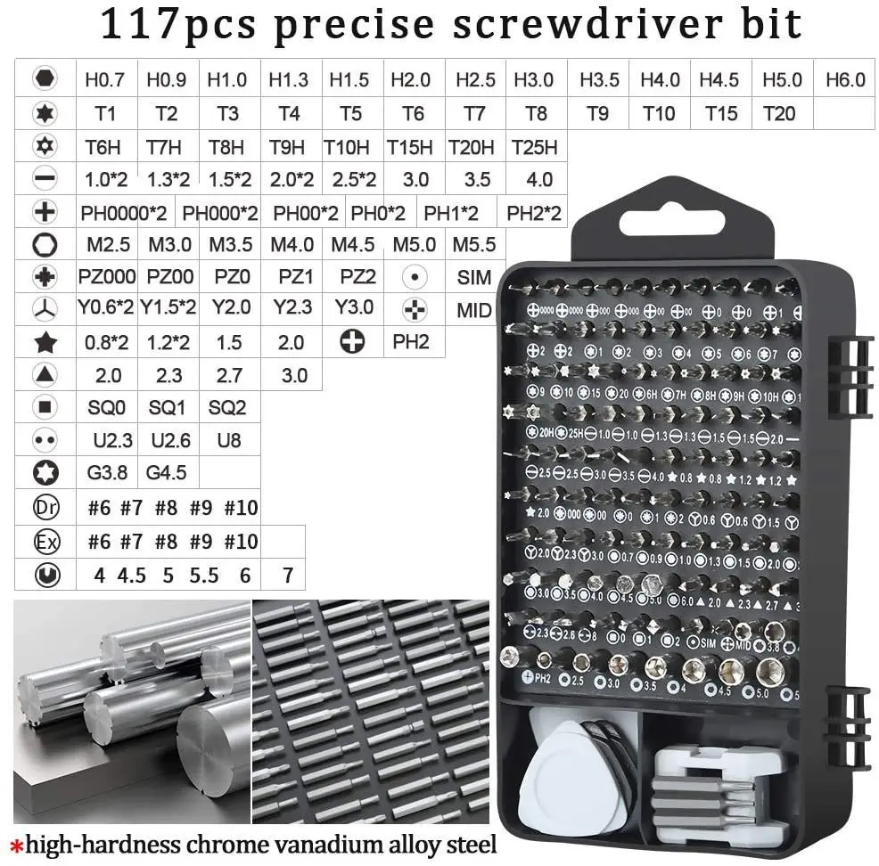Wholesale 138 in One Screwdriver Set Cross border Multifunctional Screwdriver Mobile Phone Repair Glasses Worker