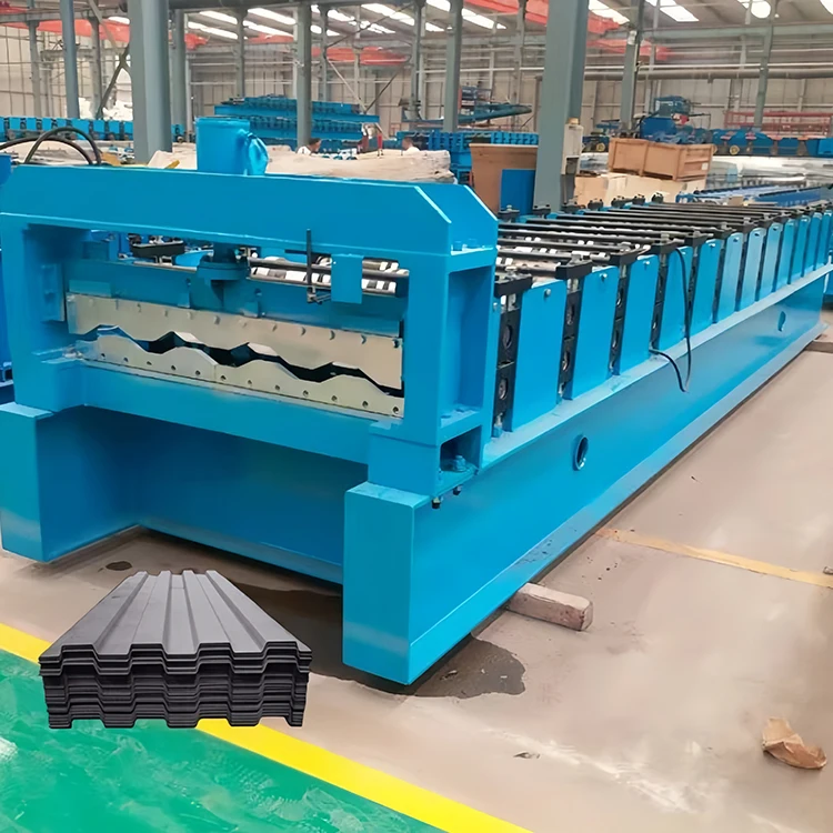 Metal container board forming machine For Car Carriage Body Panel Roll Forming 3d wall panel making machine China