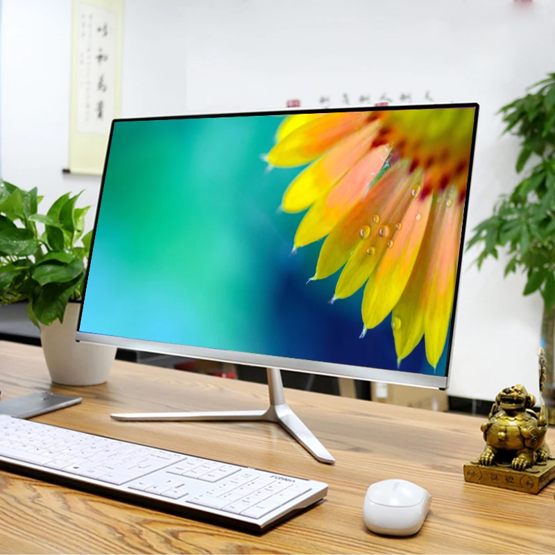21 5 дюймовый HD-дисплей процессор Core I3 I5 I7 офисный компьютер «Все в одном» core i9 9900k rtx 2080 ti игровой