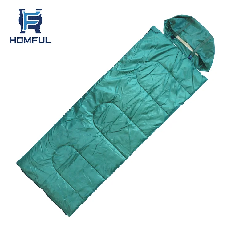 Домашний военный камуфляж конверт спальный мешок с капюшоном