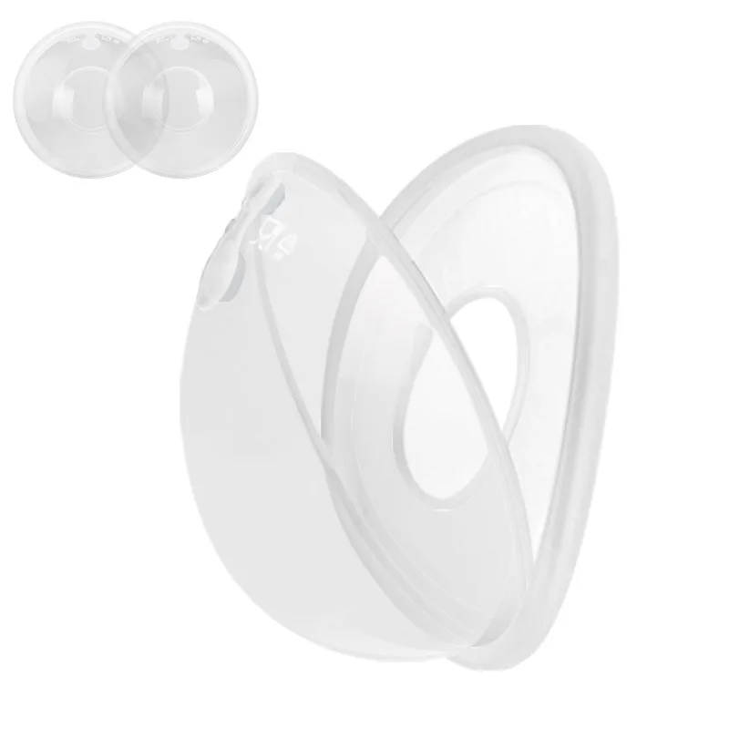 2023 hot sale lady breast shell portable breast milk collector BPA free breast milk saver