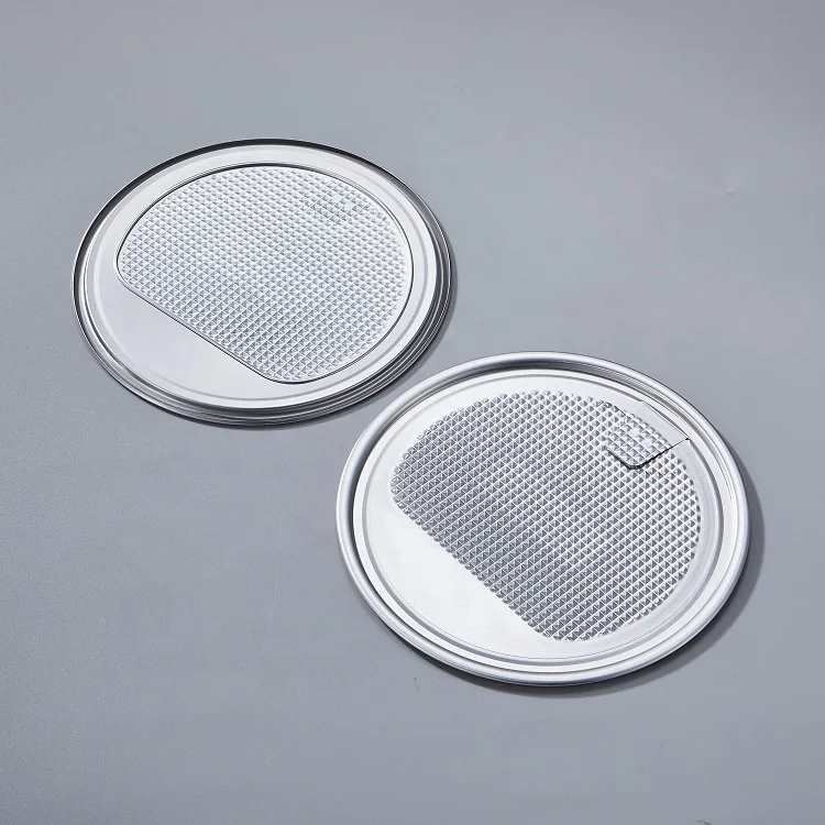 Factory direct EOE 502# 126 mm aluminum foil lid easy peel off foil