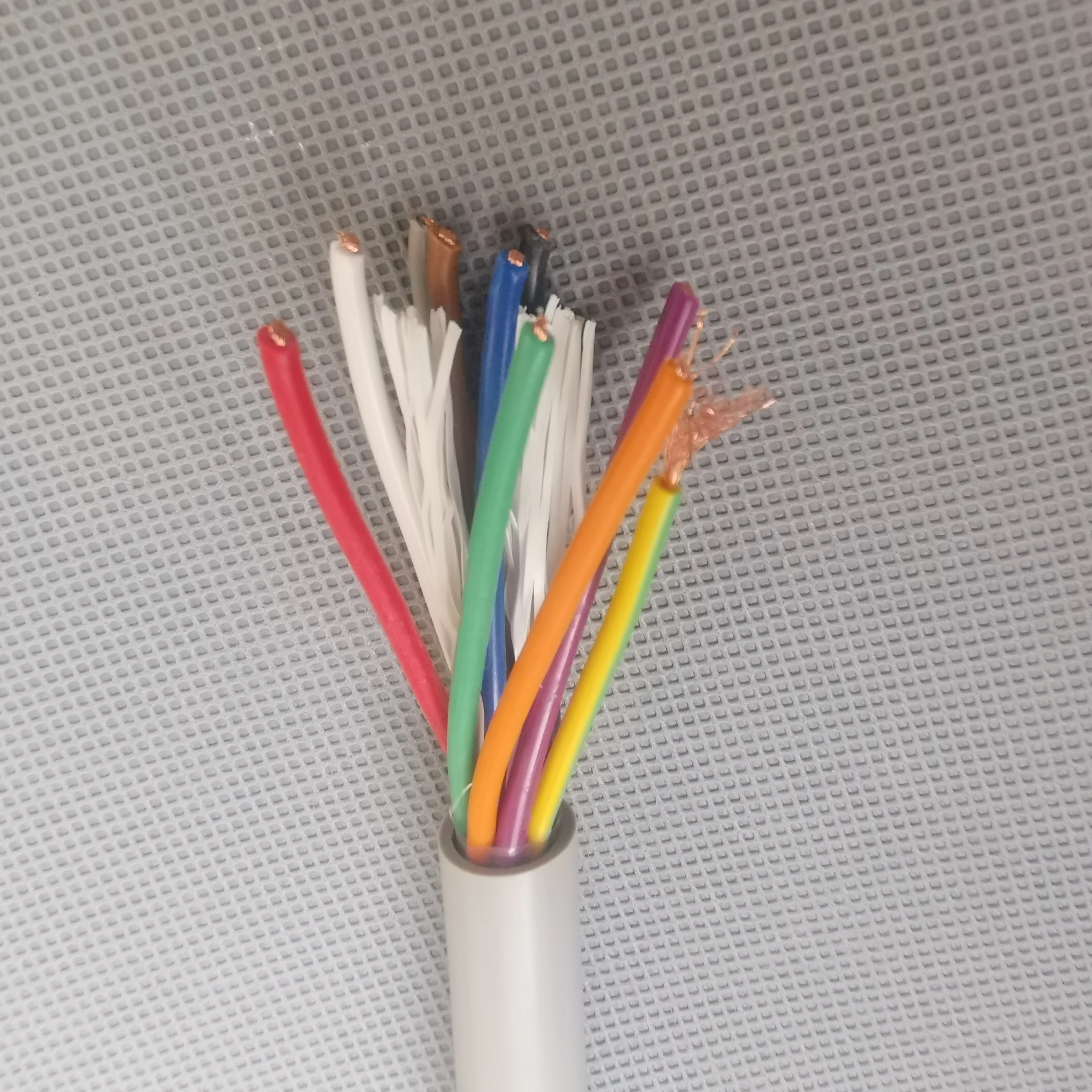 6x1mm2 liyy LIHH LIYCY ПВХ изолированный гибкий Цепной кабель медный многожильный провод гибкие кабели