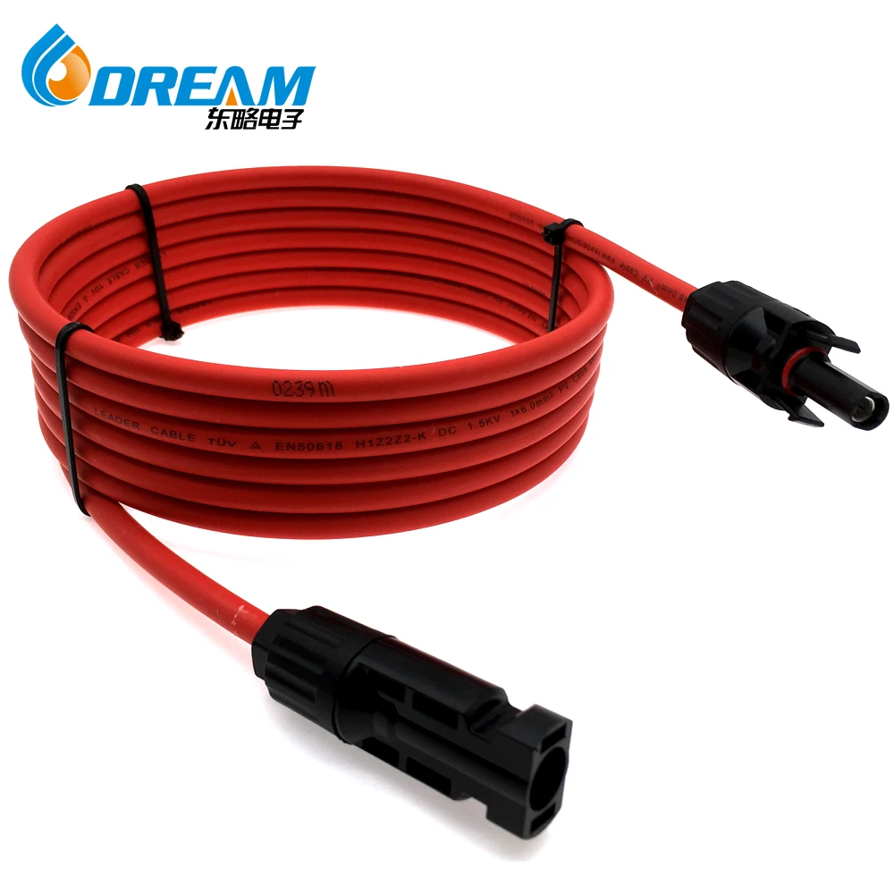 TUV MC 4 Connector PV Connector MC 4 Photovoltaic Connection Solar Module Solar Connector Solar Panel Male And Female Plug