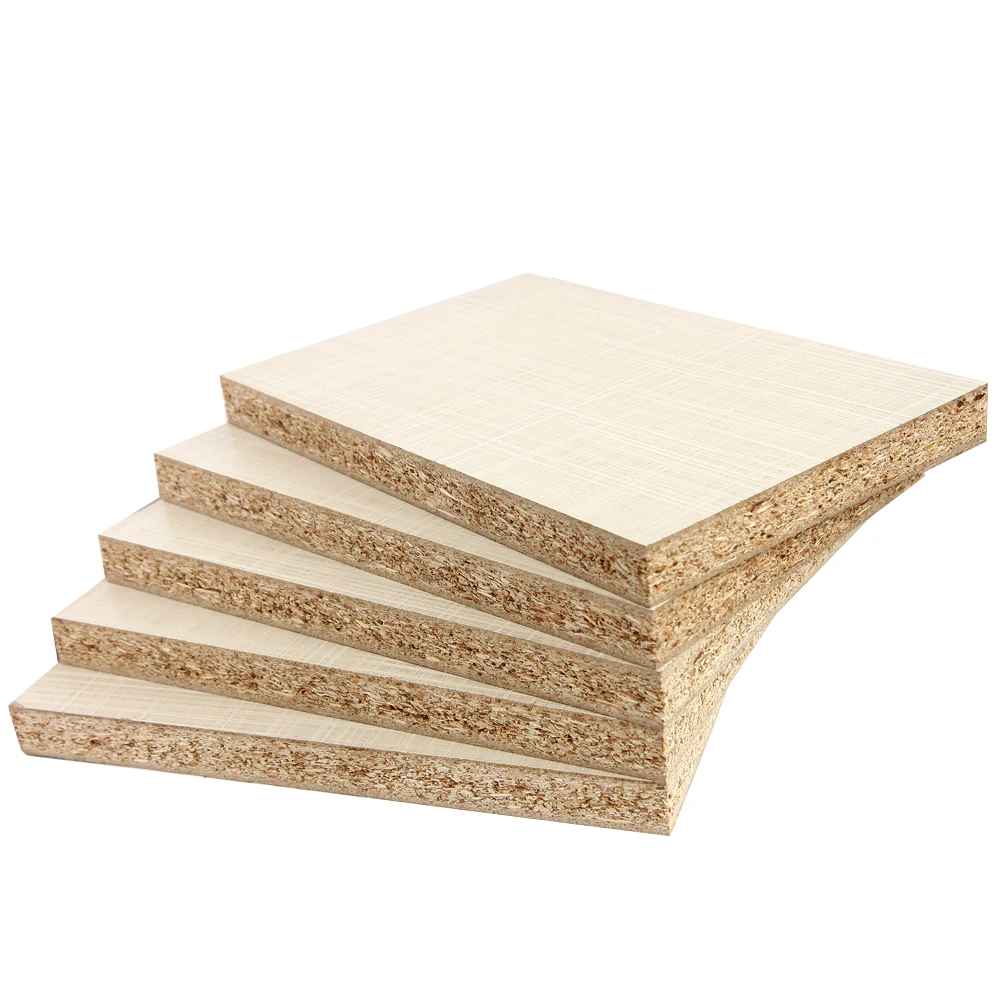 High Quality China Factory Laminated Particle Board 18mm Moisture Resistant Melamine Particle Board For Furniture (1600602519046)