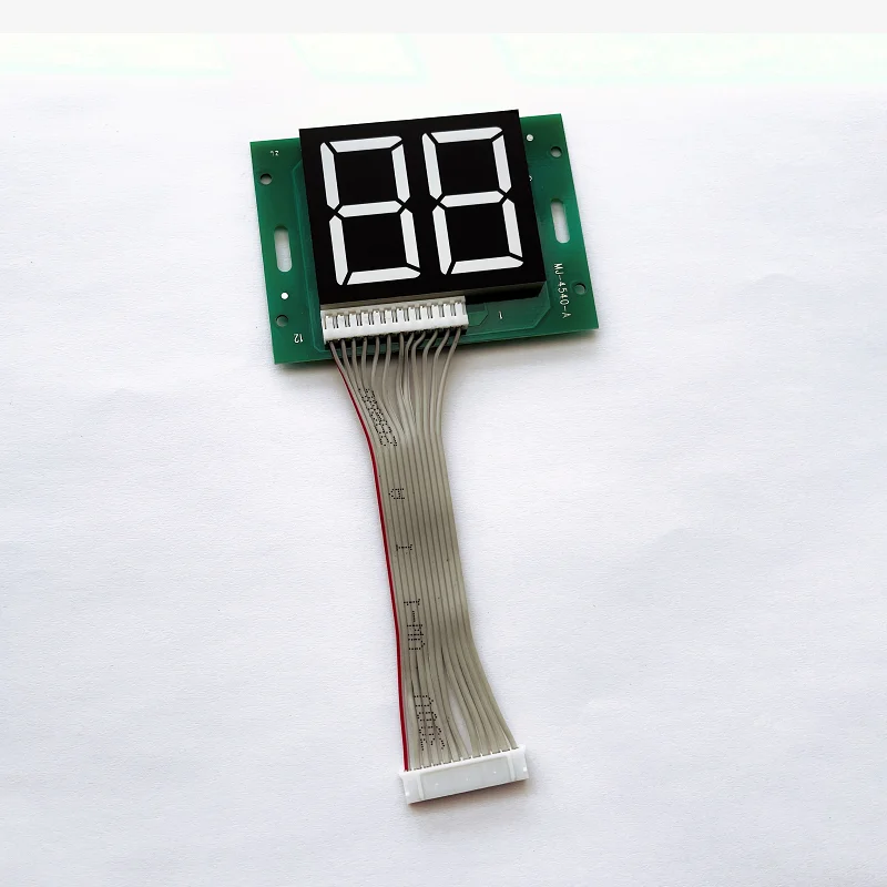 0.45 inch 2 digit 7 segment led display with PCB board  LED tube display