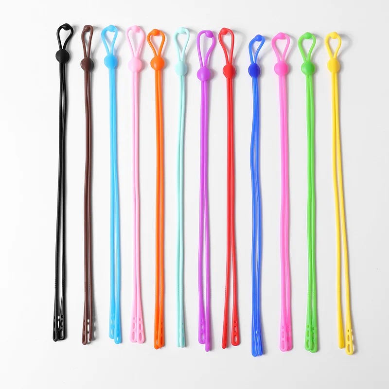 Factory Price Glasses Cords and Chains Soft Silicone Eyeglasses Straps New Design Glasses Cord