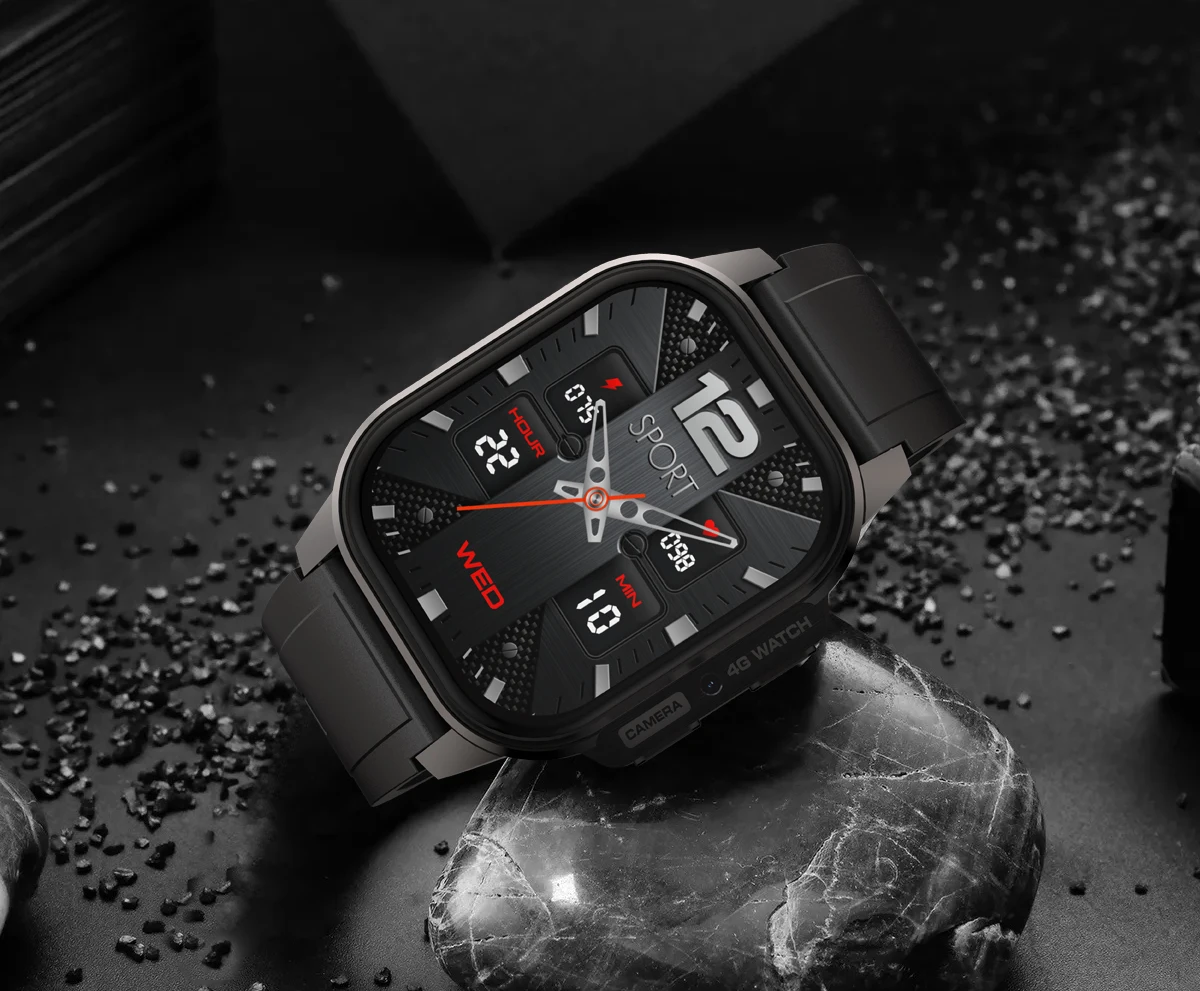Dm62 4G Smartwatch Logo Bt Memory Packaging Custom Ram 2G + 16Gb Reloj Inteligente Amoled 2.13 Inch Smartwatch 4G Sim Support