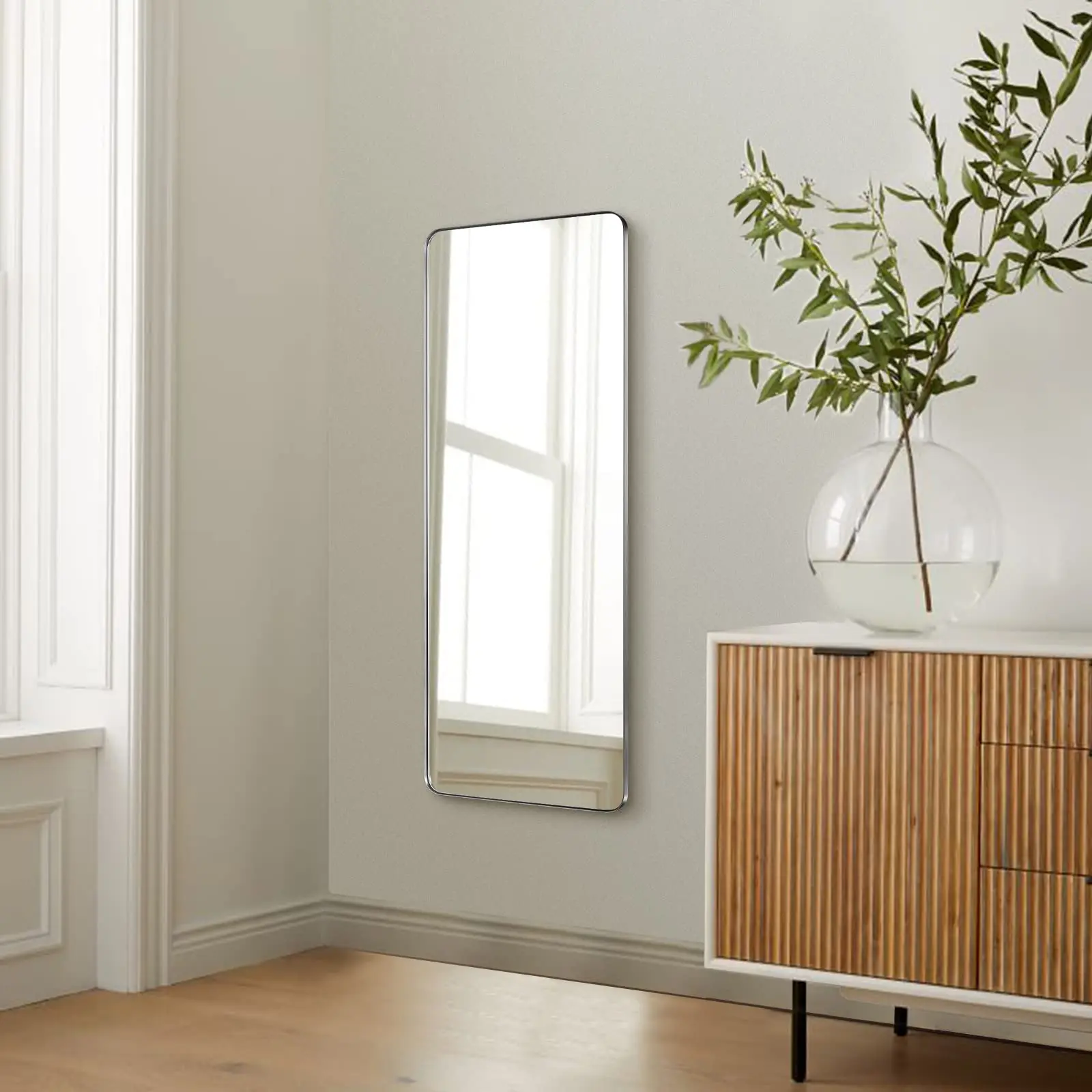white big long european travel antique full length body vanity mirror cheap aesthetic for wall classic  bedroom Espejo