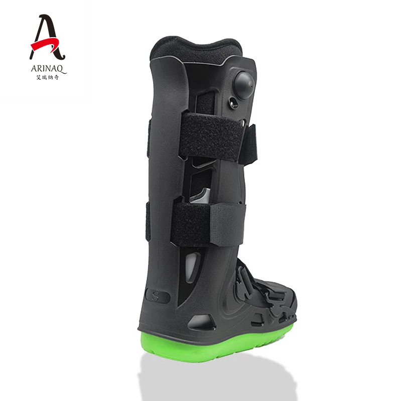 Wholesale custom Optional Disassembly Assembly Fracture Splint Knee Brace Ankle Foot Orthosis Adult Walker Boots Support