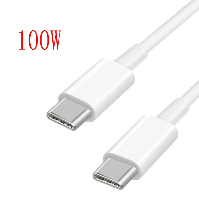 New Arrival Shenzhen Cable 100W Cable Type C 3ft 6ft USB C Charger Cord Usb-c Usb-c Charge Cable Tablet For Huawei For Samsung