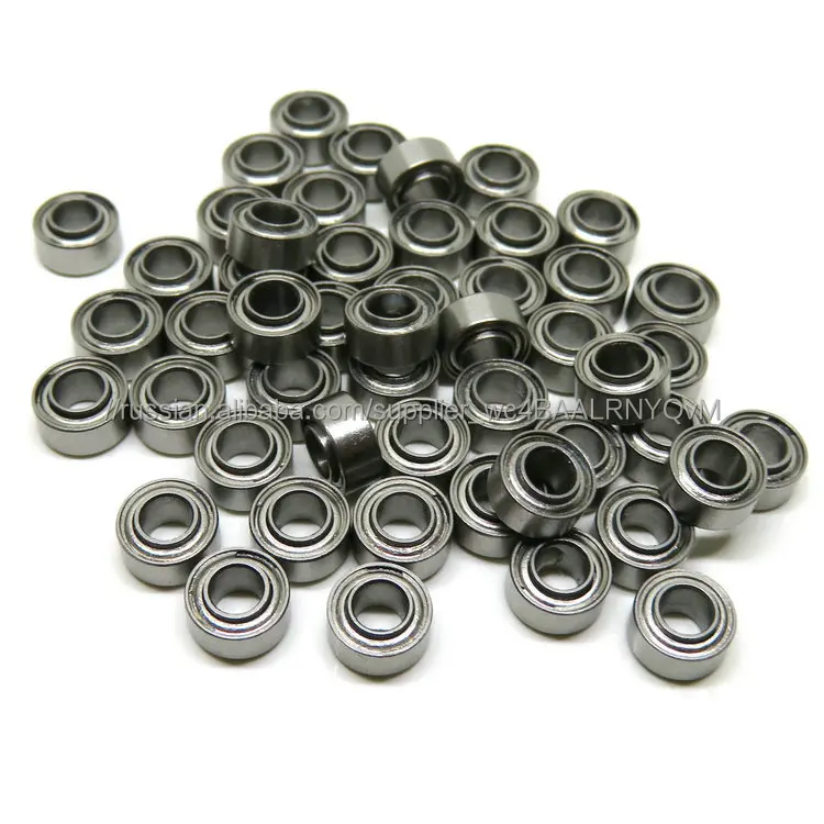 Rust Proof S-R2-5 ZZ-EE Deep Groove Ball Bearings With Extended Inner Ring 3.175x7.938x3.571/4.331