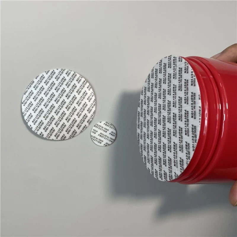 Food Grade Self Adhesive Pressure Sensitive Foam Seal Liner For Cap Seals Lids