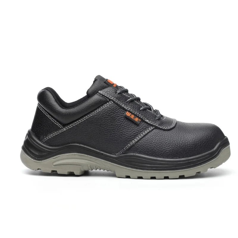 Steel toe /midsole anti-puncture pierce-resistant genuine leather safety shoes fashional