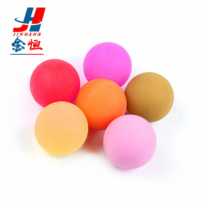 JInheng Hot selling custom logo multi size toy rubber ball/silicone ball/solid ball
