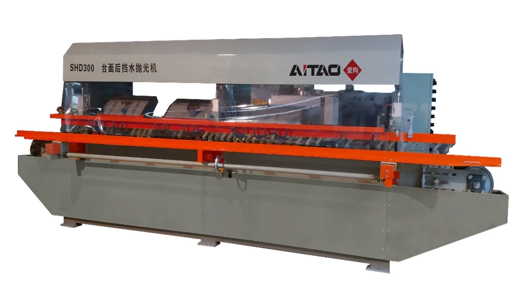 AiTao AT3200/1 + 1 машина для резки и шлифования с кварцевым камнем 45 градусов