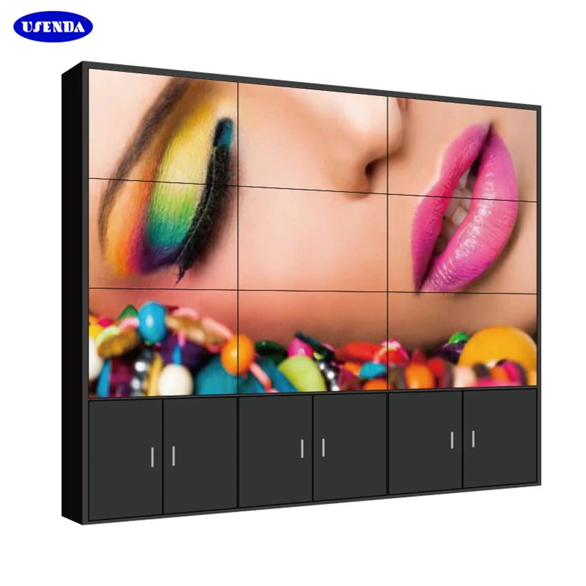 55 Inch 4K Multi Screen Combined LCD Video Wall