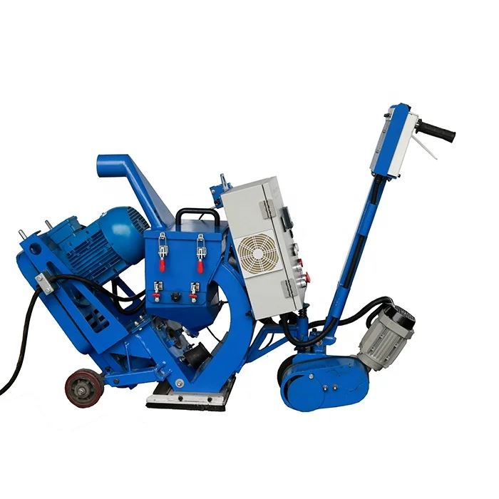 CE/ISO9001 approval concrete floor equipment portable concrete paver shot blaster