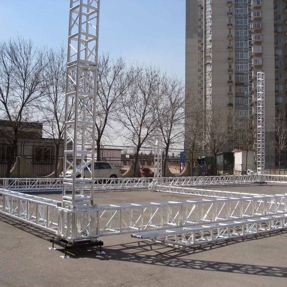 
Aluminum Truss Structure Spigot stage trailer roof truss stand for light,jbl line array 